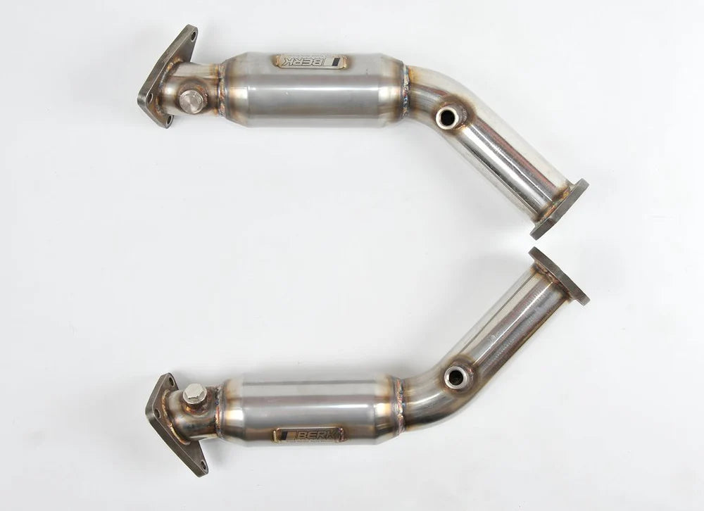 Berk Resonated Test Pipes w/ CEL Fix – Nissan 370Z/350Z & Infiniti G37/G35